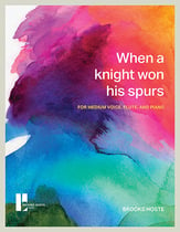 When a knight won his spurs Vocal Solo & Collections sheet music cover